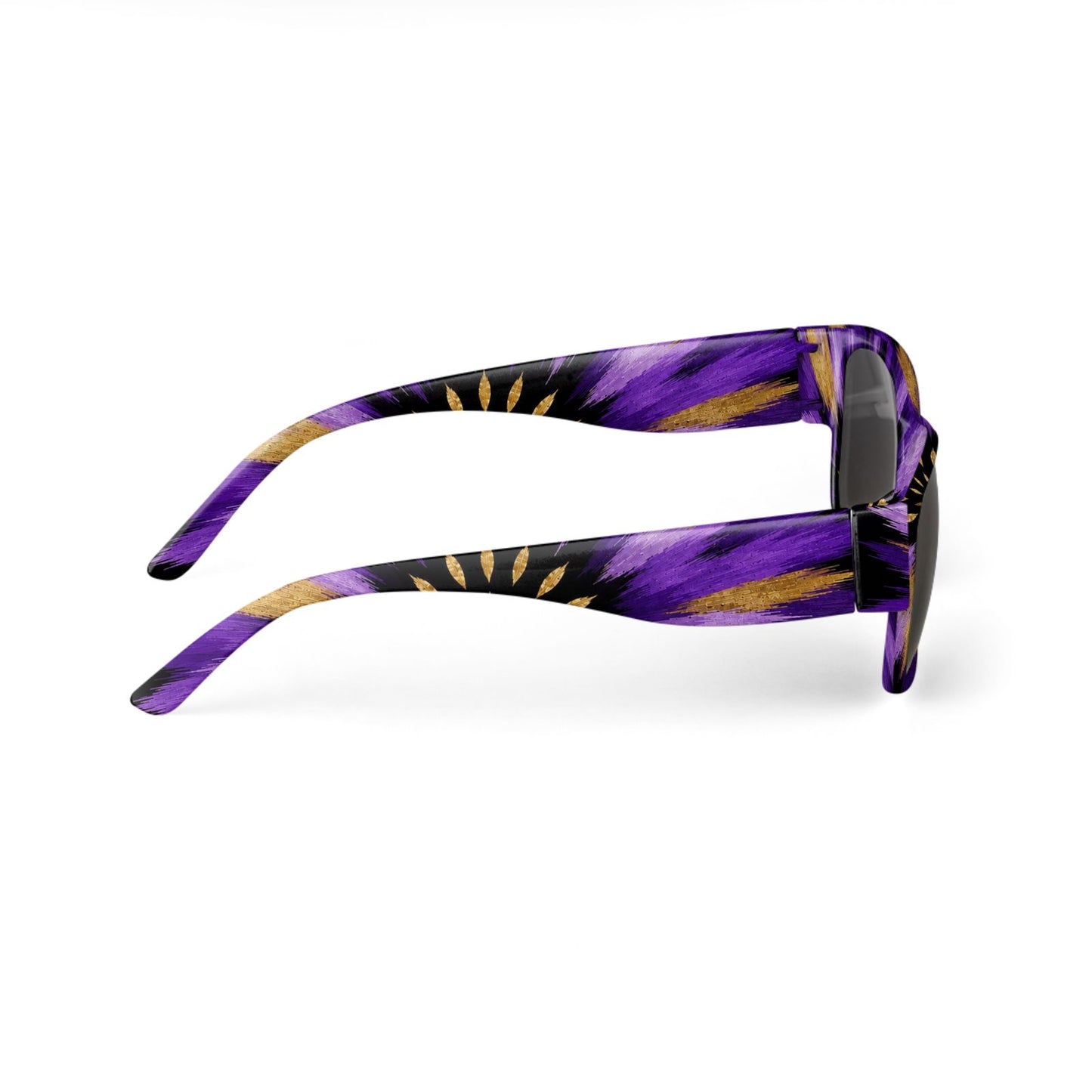 Purple Sunburst Designer Sunglasses | Bold Retro Resortwear