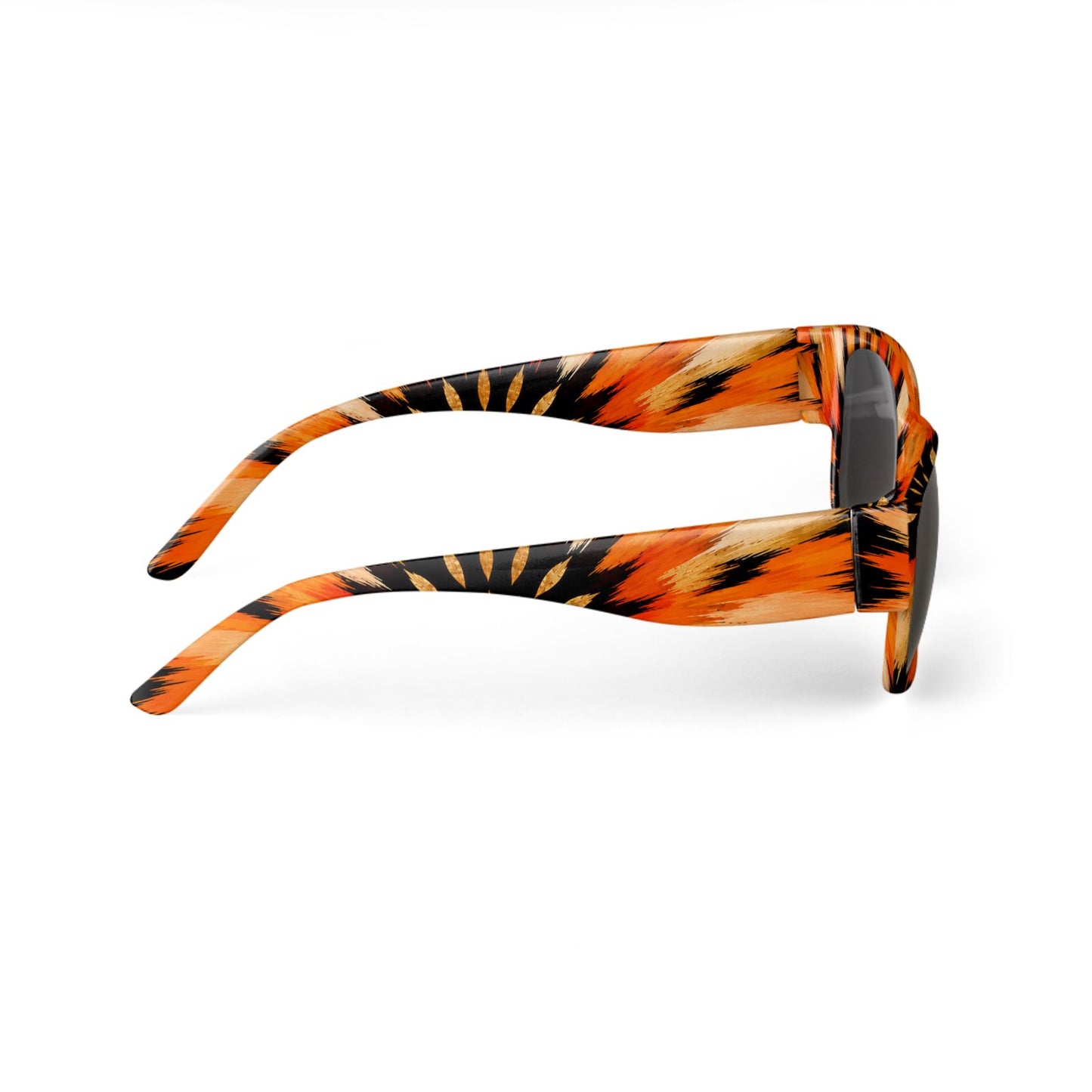 Orange Sunburst Designer Sunglasses | Bold Retro Resortwear