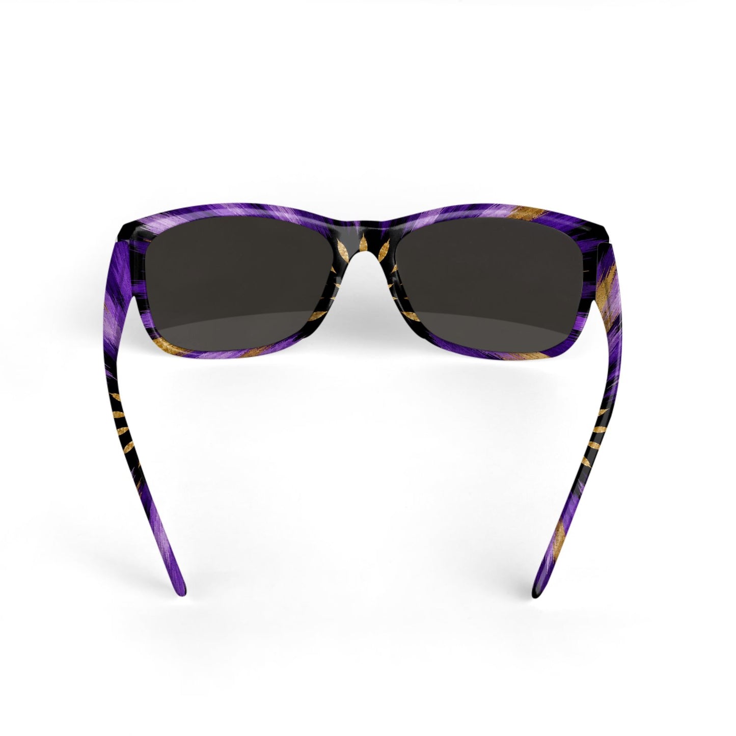 Purple Sunburst Designer Sunglasses | Bold Retro Resortwear