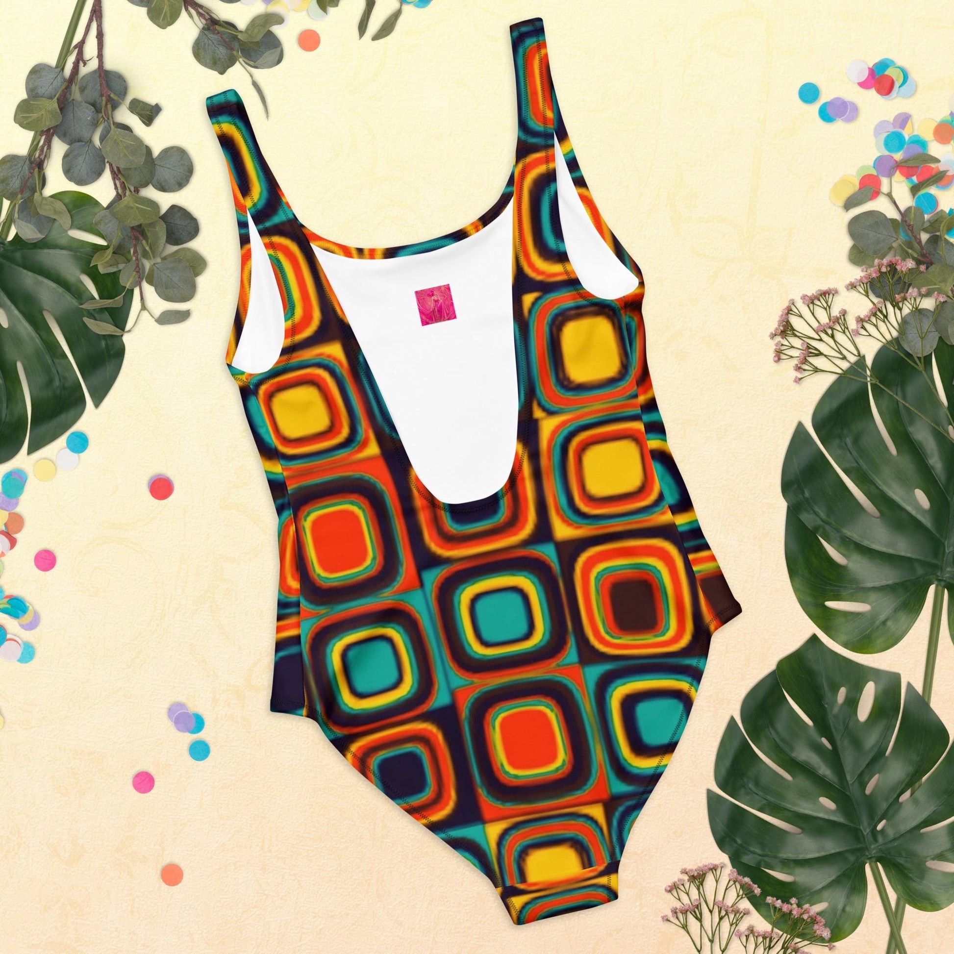 One-Piece Swimsuit CANCUN GLAMOUR | Retro Resort Wear | Papilio Litora