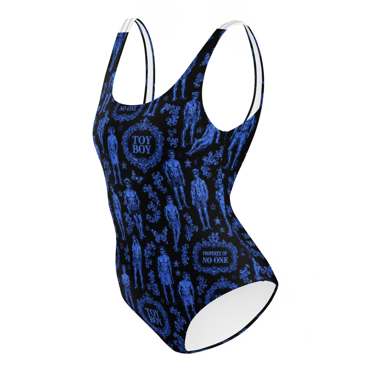 One Piece Swimsuit | TOY BOY SAPPHIRE | Luxury Resort Wear | Papilio Litora