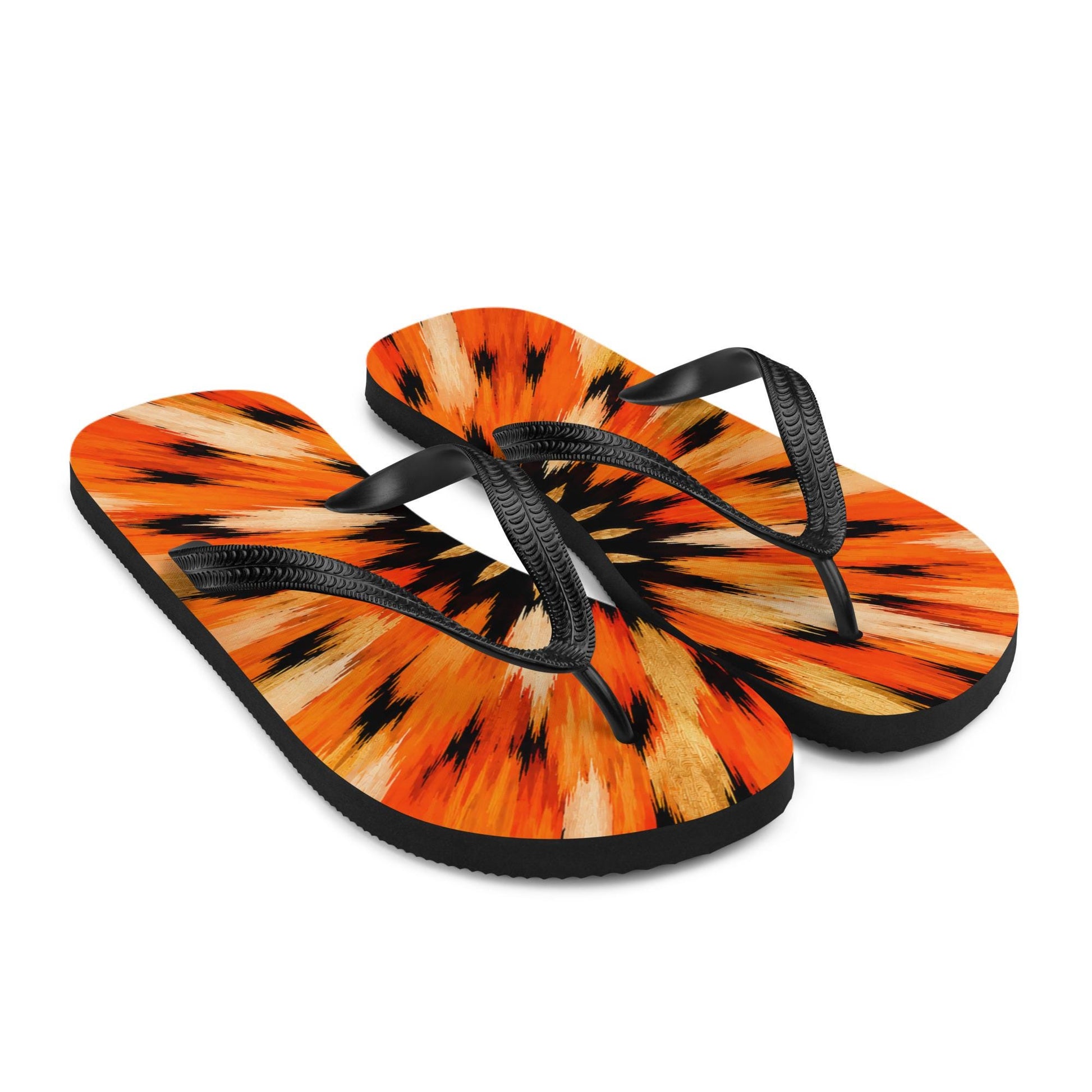 Luxury Women’s Flip Flops | Sundown Resort Sandals | Wear It First™ Grab the Look | Matching Bikini, Sarong & Tote | Papilio 