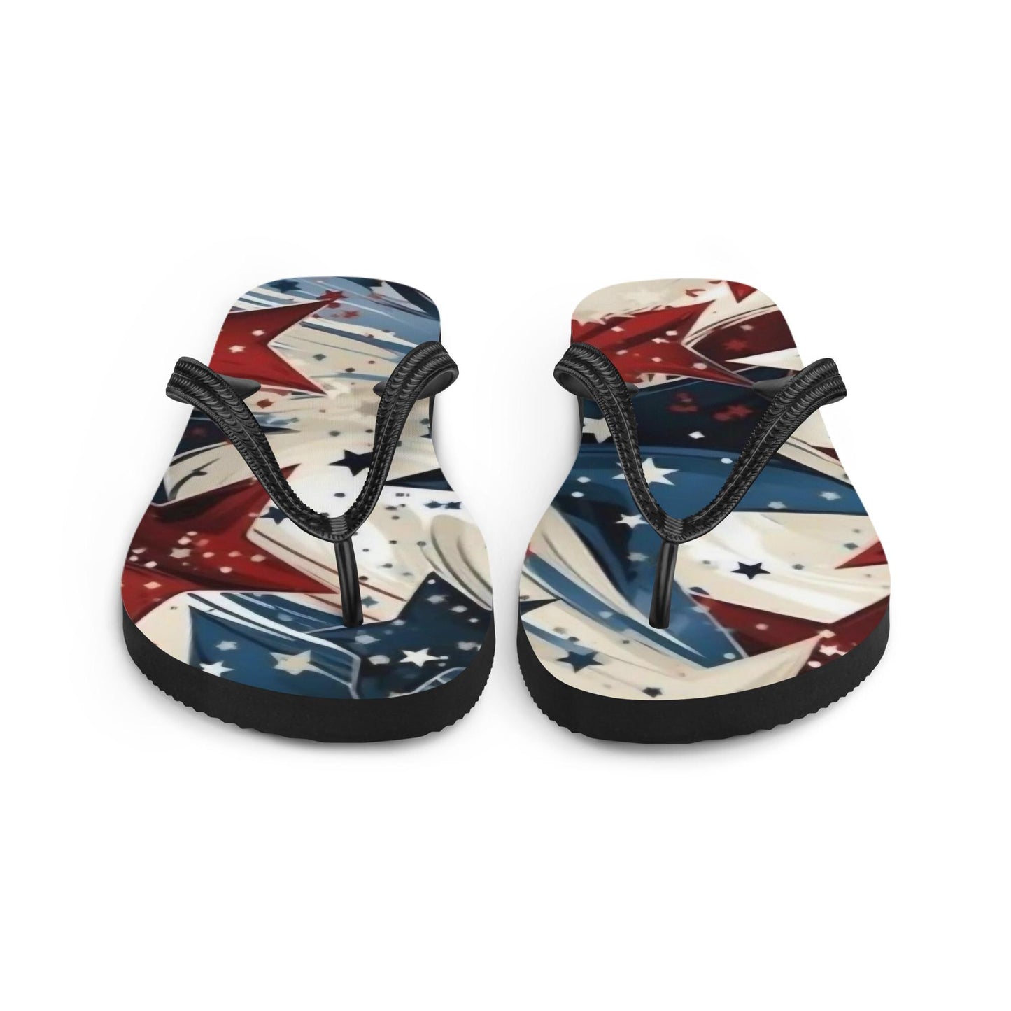 Luxury Women’s Flip Flops | Stars & Stripes Resort Sandals | Wear It First™ | Grab the Look | Papilio Litora