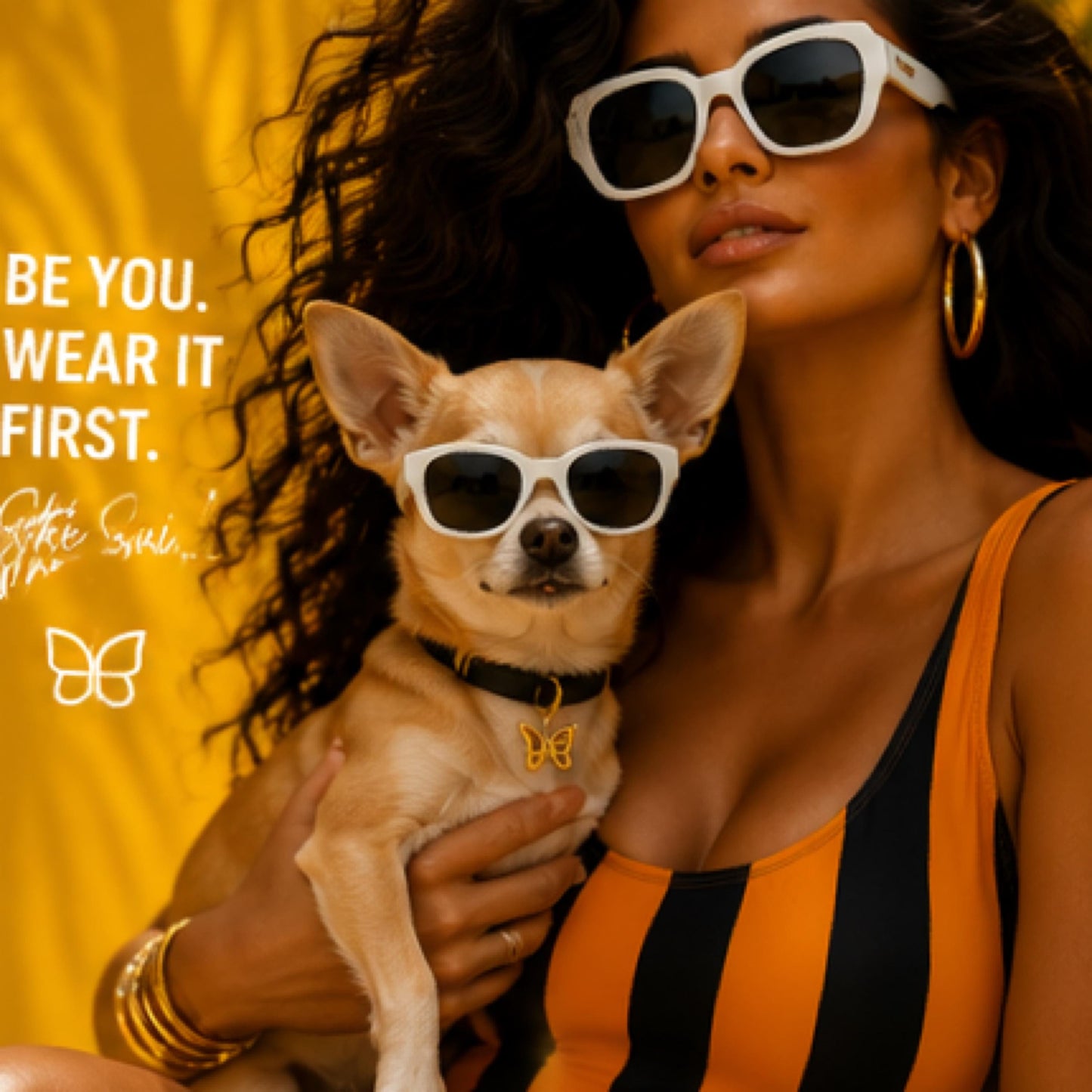 One-Piece Swimsuit L’Orange Noir | Papilio Litora | Wear The Wing| Resort Wear Luxury | Wear it First