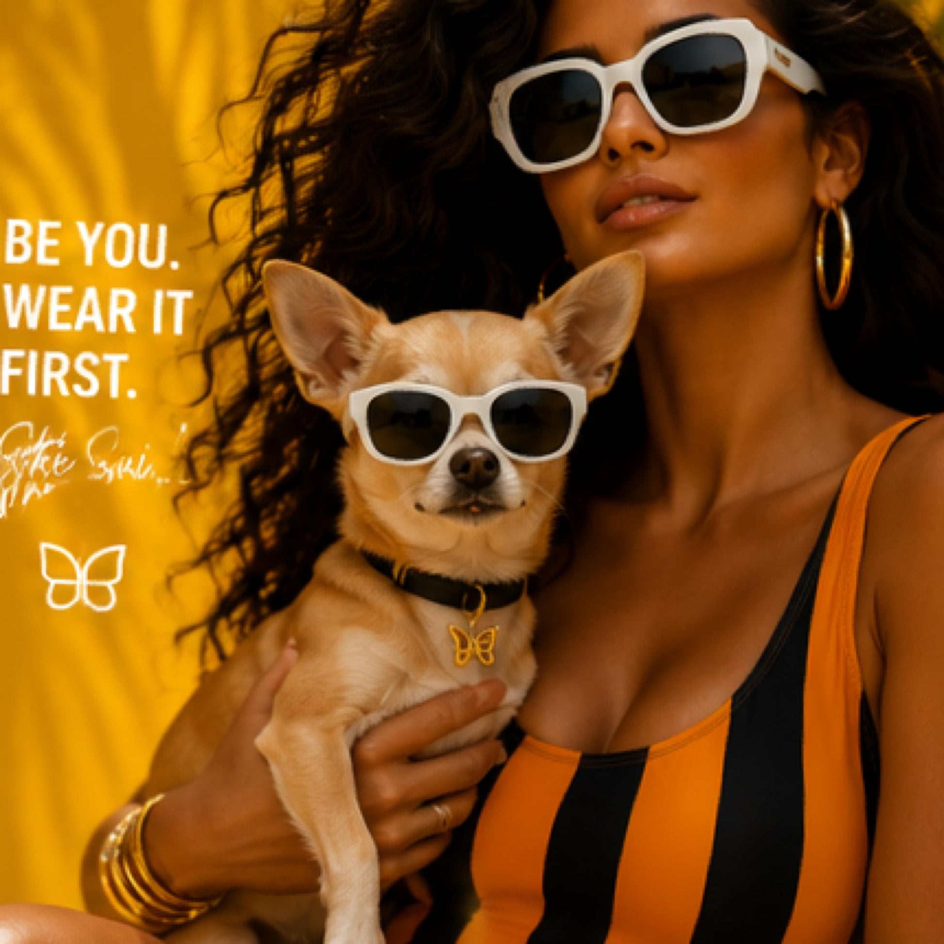 One-Piece Swimsuit L’Orange Noir | Papilio Litora | Wear The Wing| Resort Wear Luxury | Wear it First
